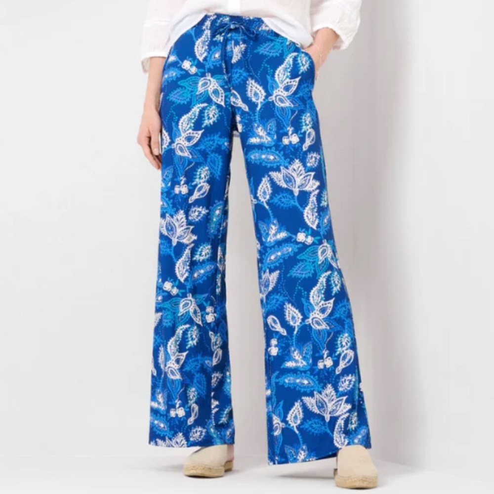 Brax Maine Wide Leg Print Pant- NWT ‎ Small